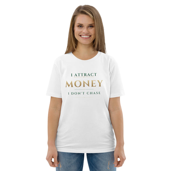 "I Attract Money" Unisex Organic Cotton Tee